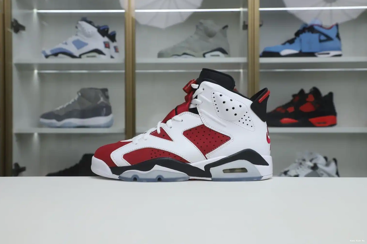 RETRO AIR JORDAN 2021 'CARMINE' 6 Kimikick OG 0706
